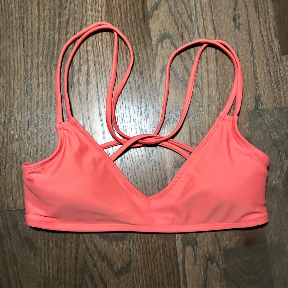 Peach Forever 21 Bikini Top